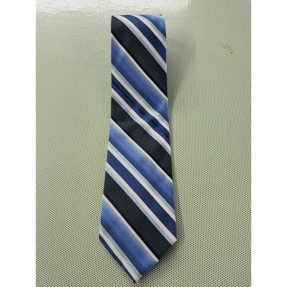 Mens Stafford Essentials Tie Necktie Light Green B - Picture 1 of 3